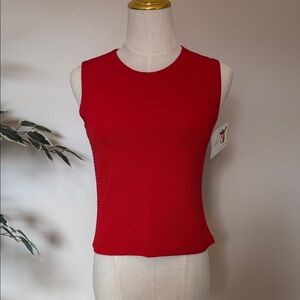 Jaipur Women’s Y2K Vibrant Red Tank Top Size Medium